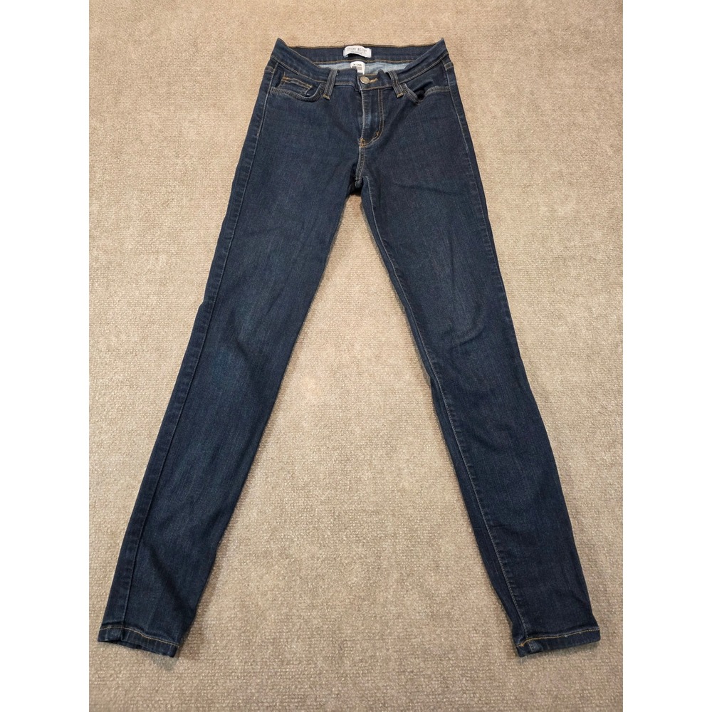 Judy Blue Dark Wash Skinny Jeans Size 3 26 Indigo Stretch Denim 8376